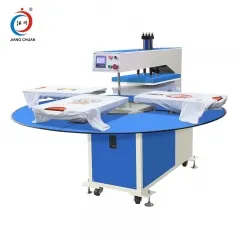 全自(zì)動液壓四工(gōng)位燙畫(huà)機(jī)（可(kě)套成衣）