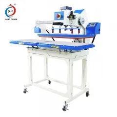 Полуавтоматическая двухстанционная пневматическая машина для термической зачистки дна JC-7B-17