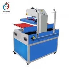 Machine de transfert de chaleur hydraulique à double station automatique JC-7C (luxe à écran tactile)