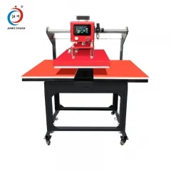 全自(zì)動氣動雙工(gōng)位燙畫(huà)機(jī)（可(kě)套成衣）JC-7C-1